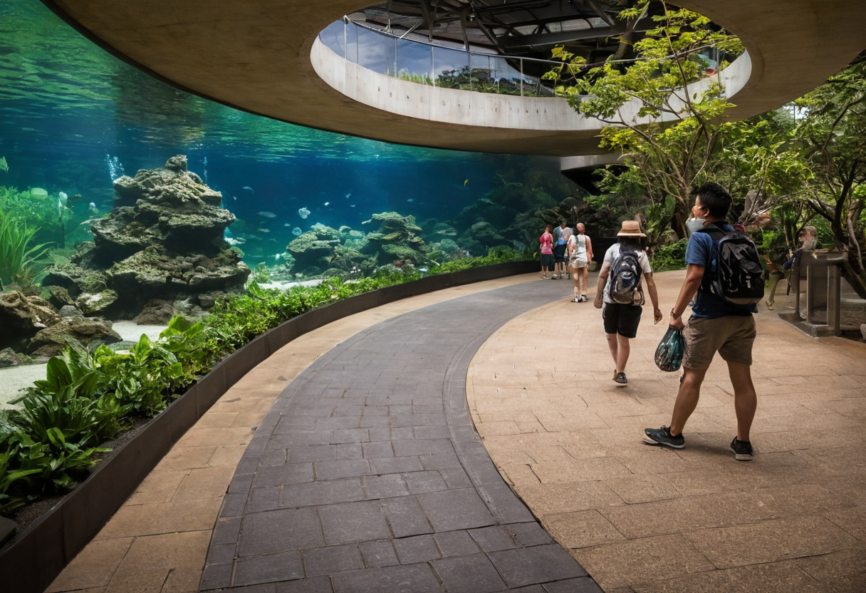 Travel planning visual for How long does a Waikīkī Aquarium visit take, and what is the best time to go