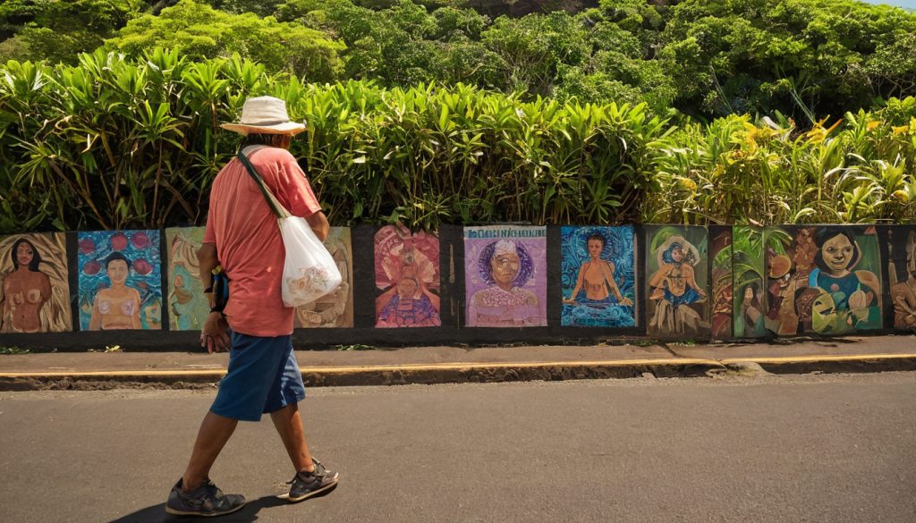 Kakaʻako Murals and Ward Village Walking Loop: Transit, Midday Heat, and Pau Hana Stops editorial visual